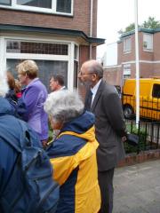 Stolpersteenlegging Bertha Heijmans-Heimans woensdag 9 juli 2014. Foto’s Kyra Broshuis, Ans Luiken en Fons Monasso.